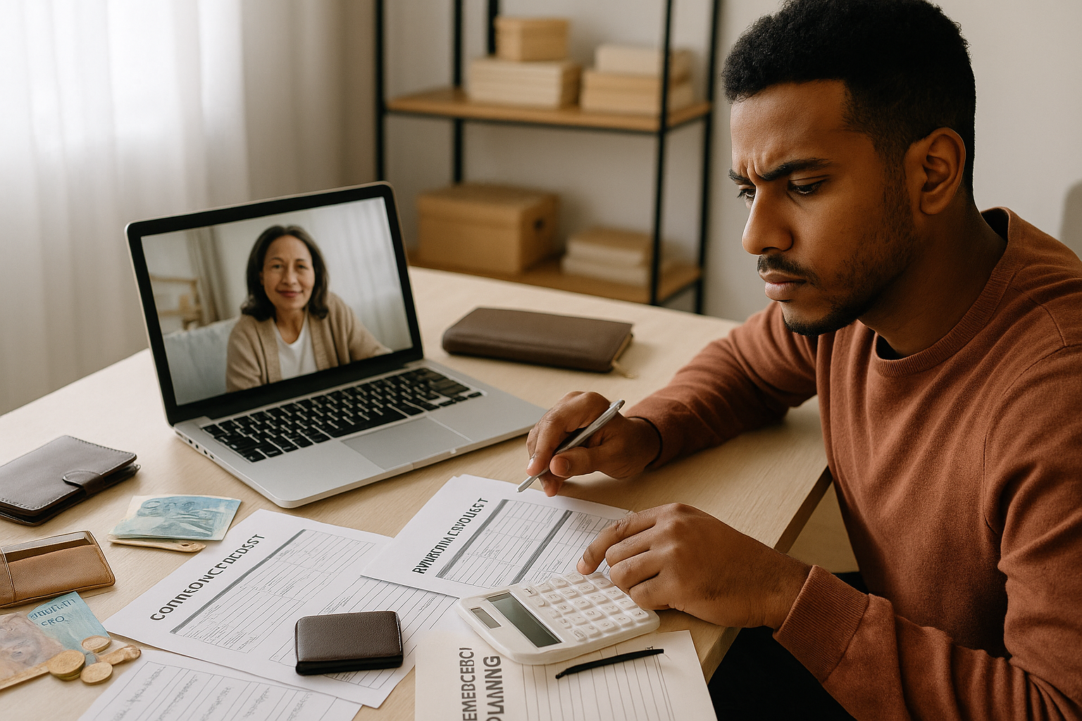 Student contacting help