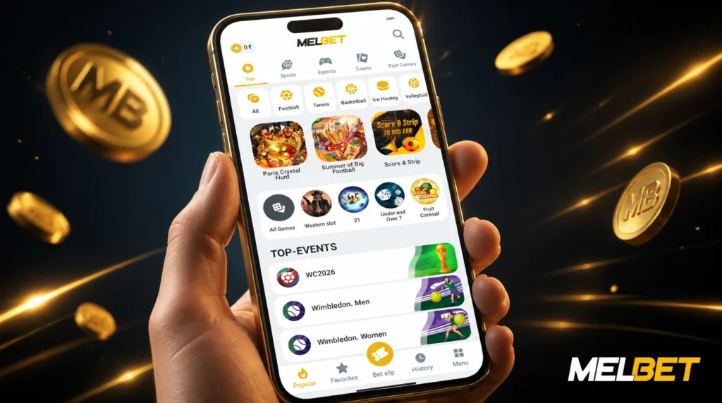MelBet app India download for Android and iOS